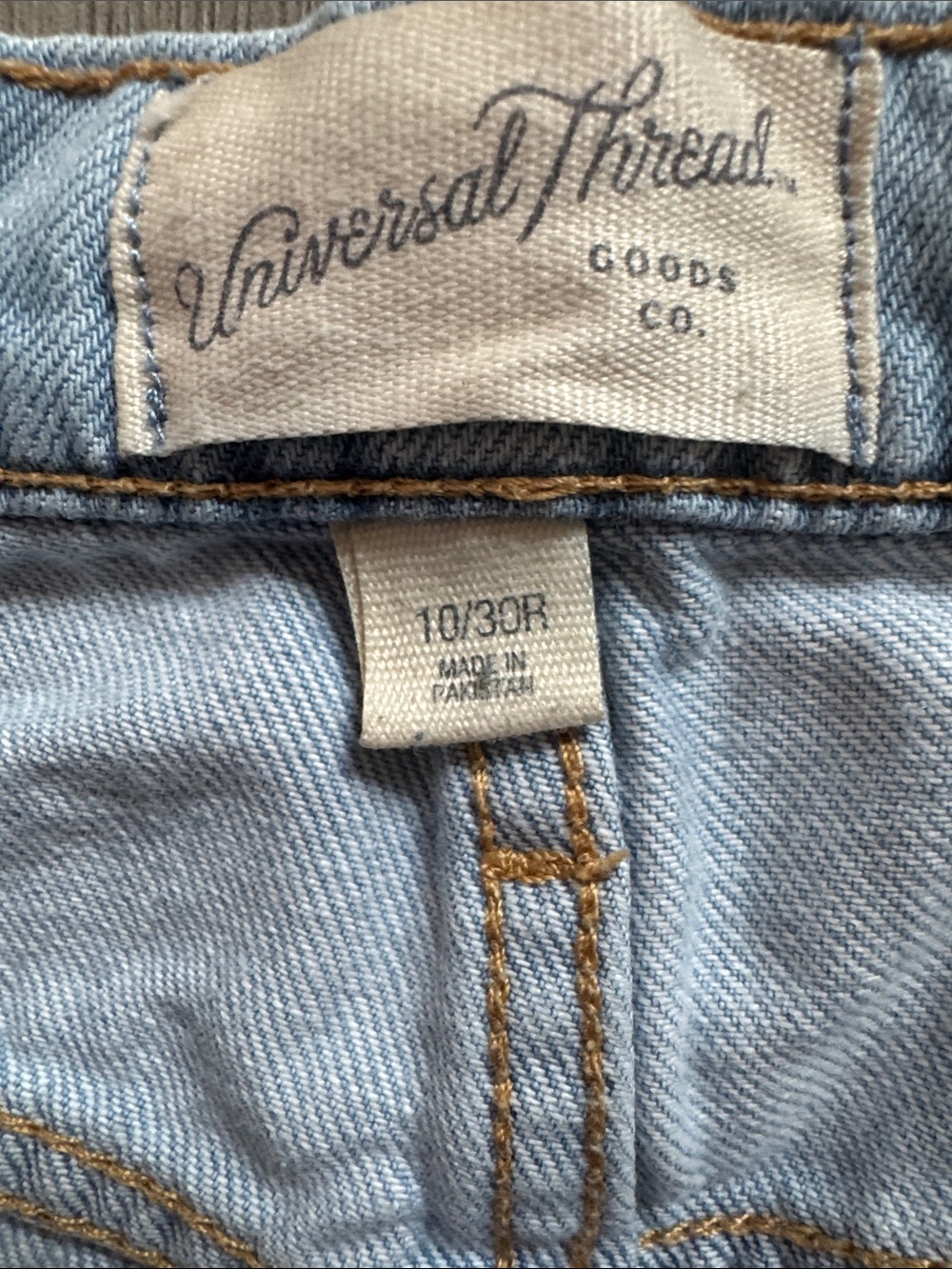 Universal Thread Light Blue Distressed Boyfriend Jeans - Picture 4 of 12